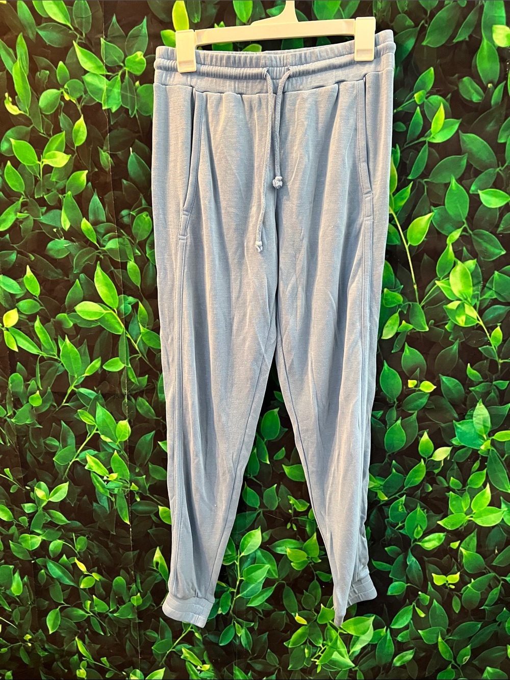 Free people baby Blue Drawstring Jogger Pants